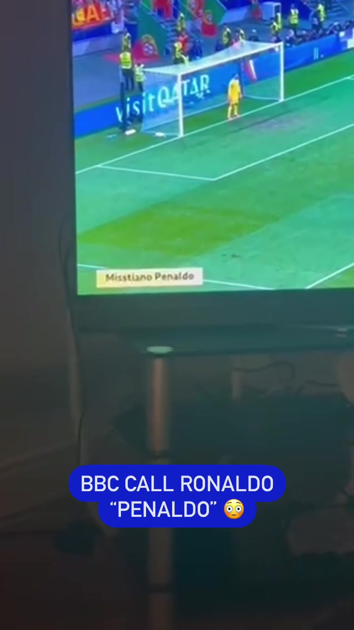 官方嘲讽？BBC将C罗称作“Misstiano Penaldo”